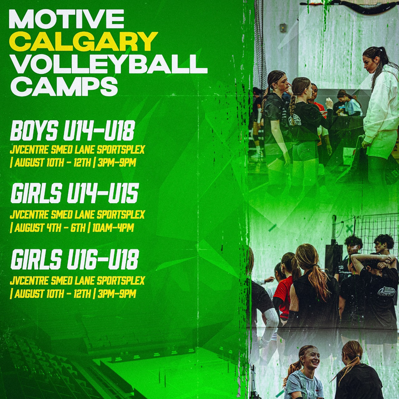 Calgary Volleyball Camps
