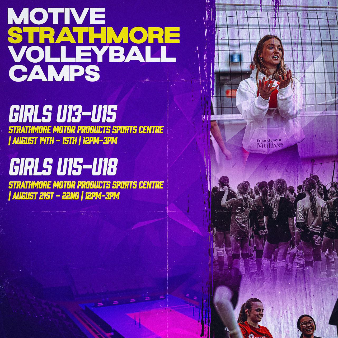 Strathmore Volleyball Camps