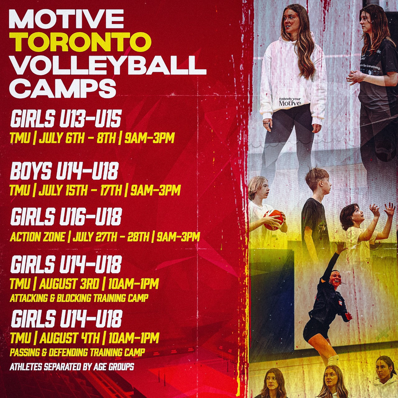 Toronto Volleyball Camps
