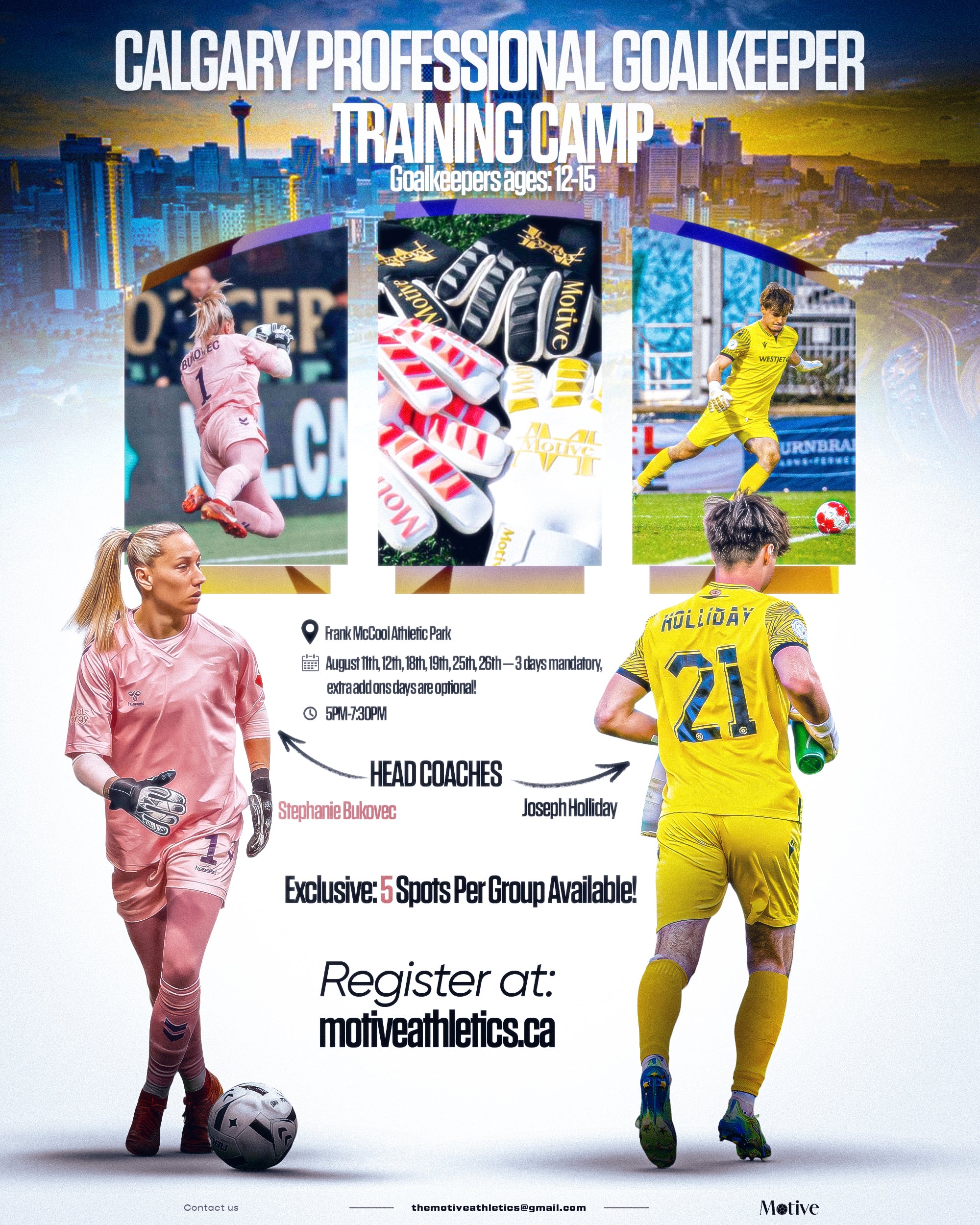 Calgary Professional Goalkeeper Camp