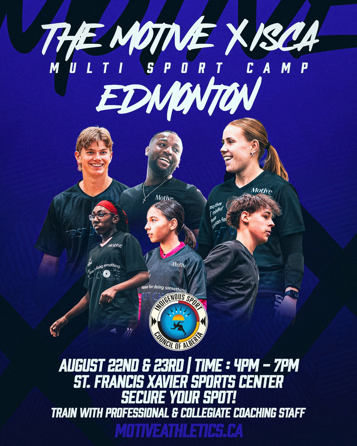 Motive X ISCA Edmonton Indigenous Multi Sport Camp