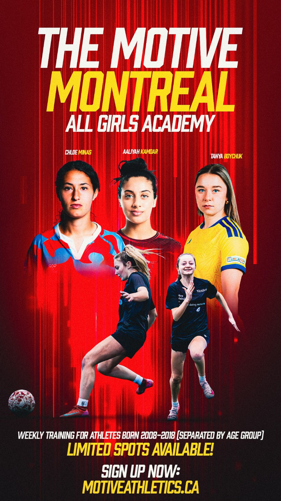 Montreal All Girls Soccer Performance Academy