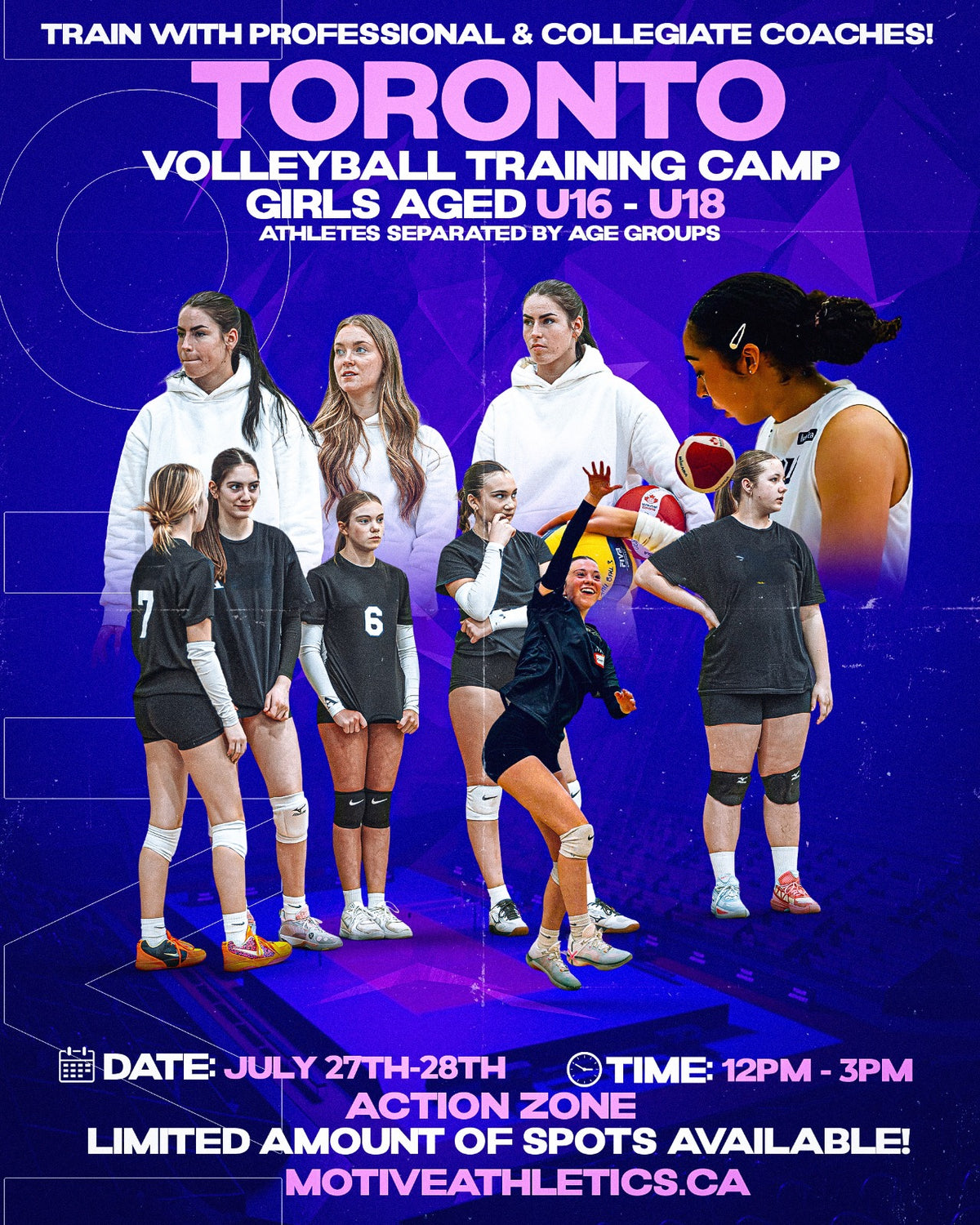 Toronto Girls Volleyball Training Camp (U16-U18)