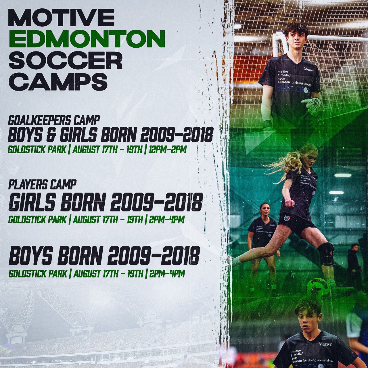 Edmonton Soccer Camps