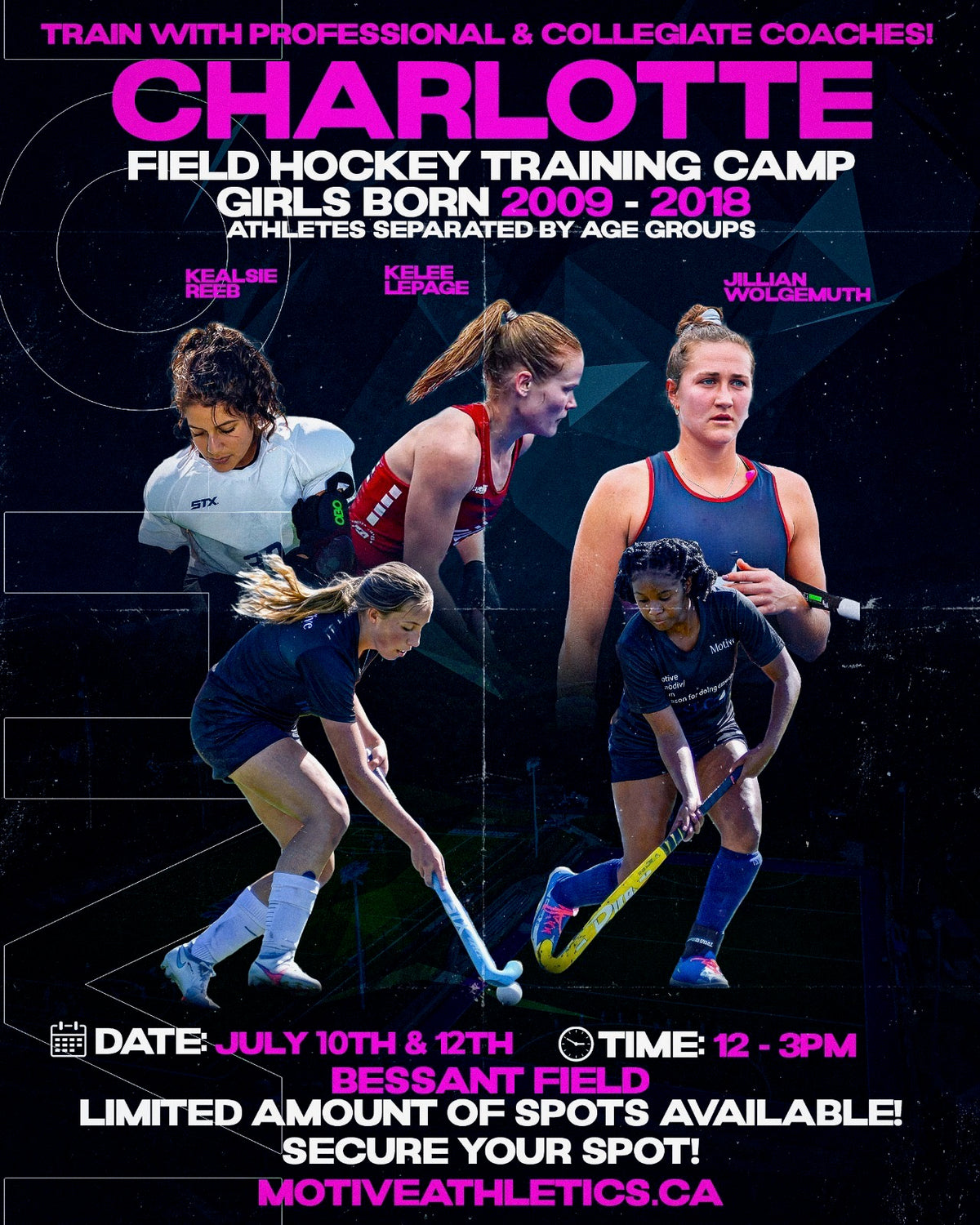 Charlotte Girls Field Hockey Camp
