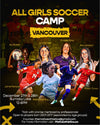 Vancouver All Girls Soccer Camp