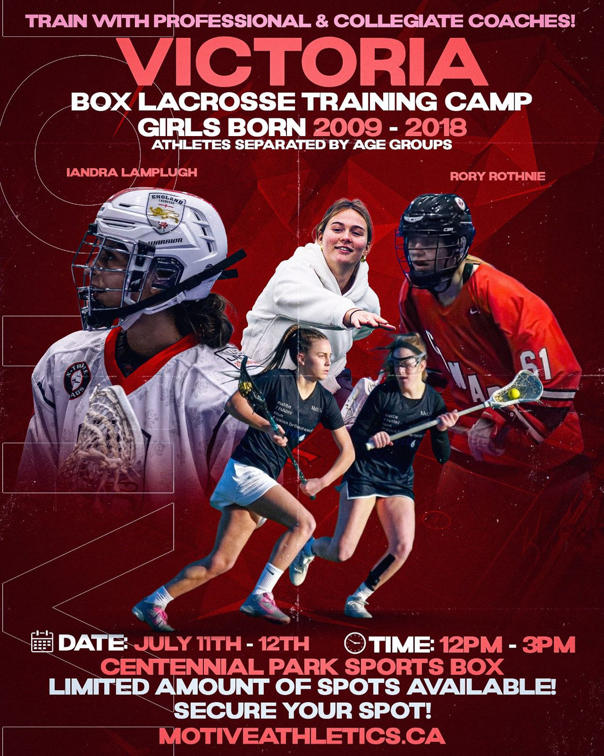 Victoria Girls Box Lacrosse Camp