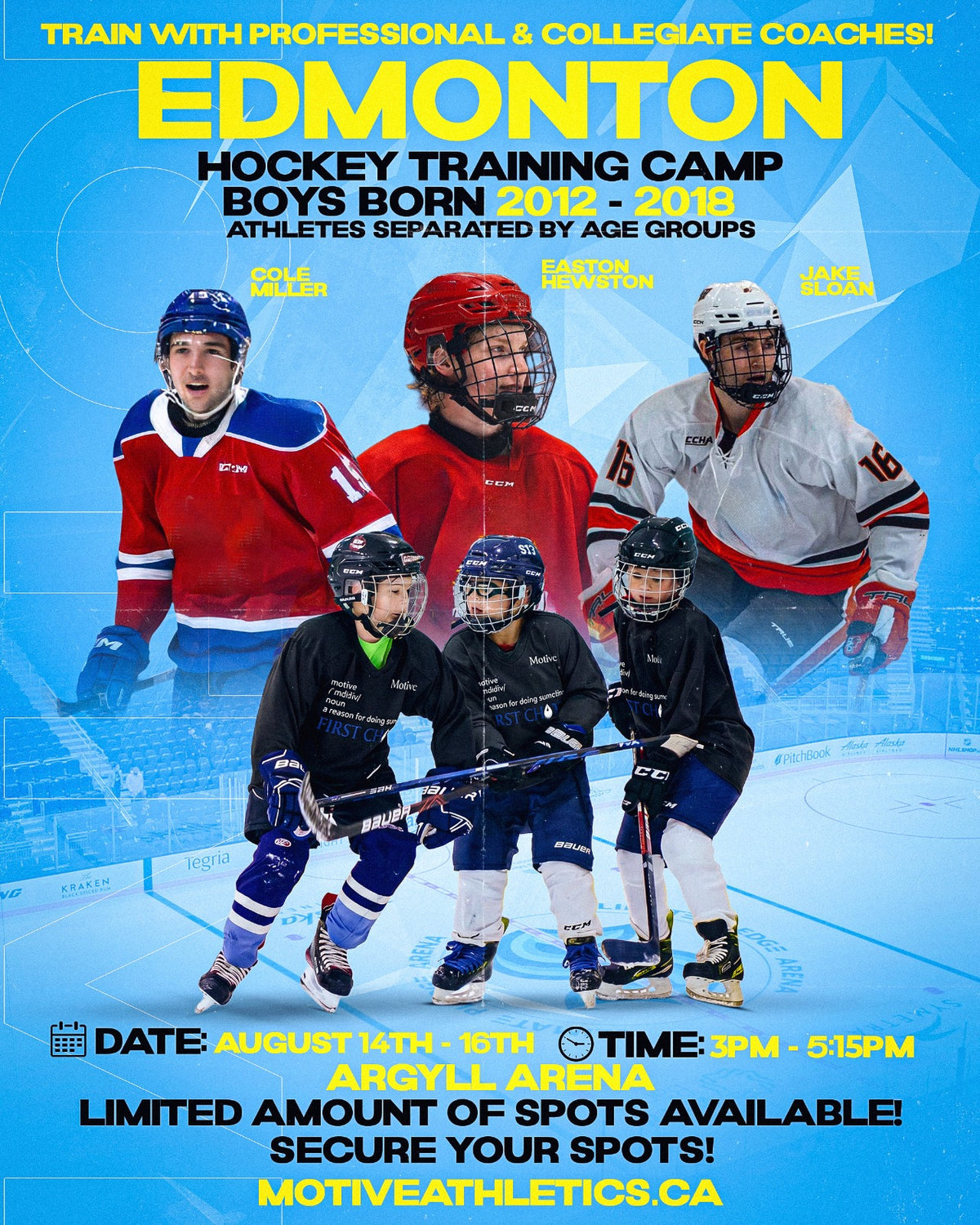 Edmonton Boys Hockey Summer Camp