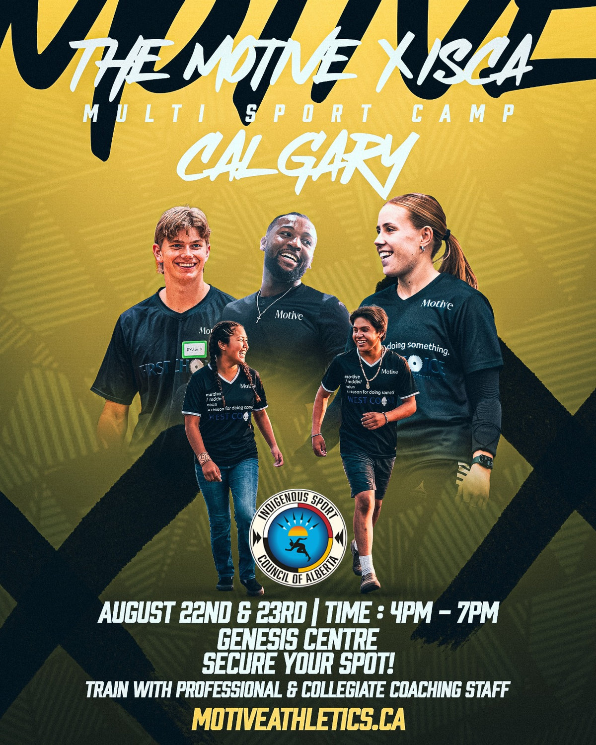 Motive X ISCA Calgary Indigenous Multi Sport Camp