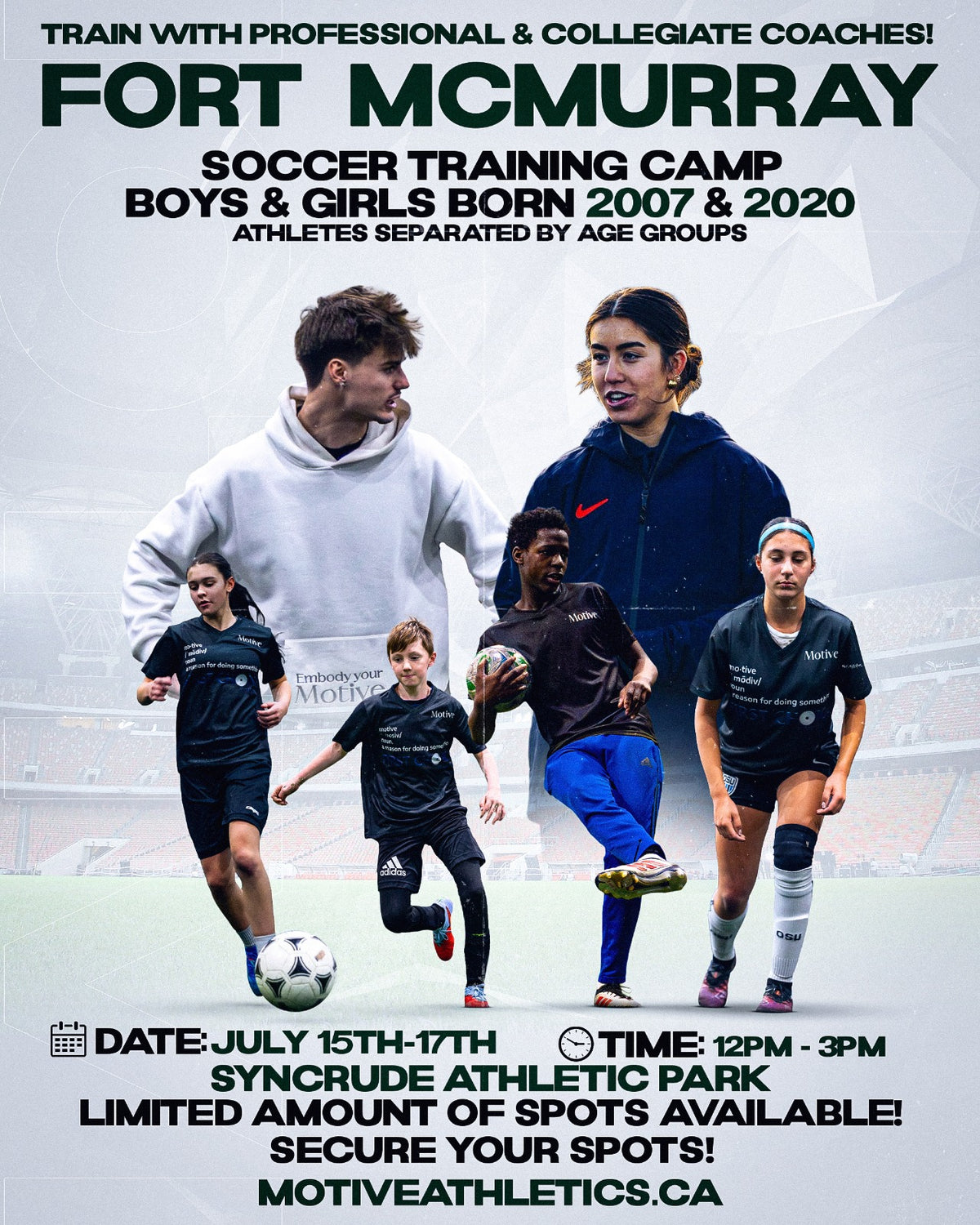 Camp de soccer de Fort McMurray