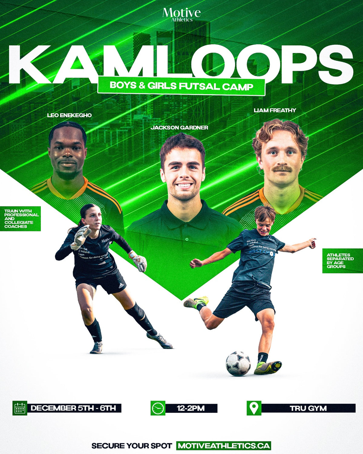 Kamloops Soccer (Futsal) Camp