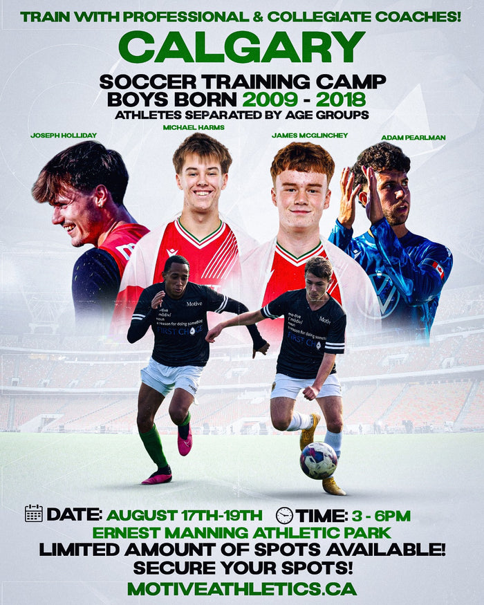 Camp de soccer pour garçons de Calgary