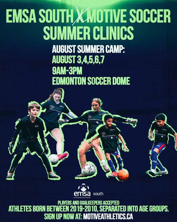 August - EMSA South x Motive Soccer Summer Clinic