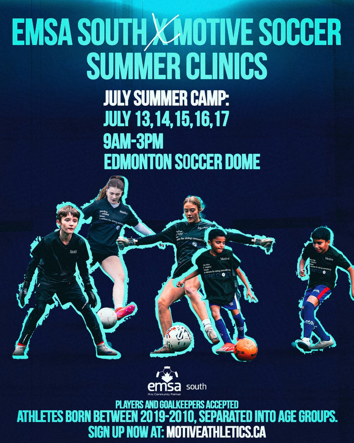 July - EMSA South x Motive Soccer Summer Clinic