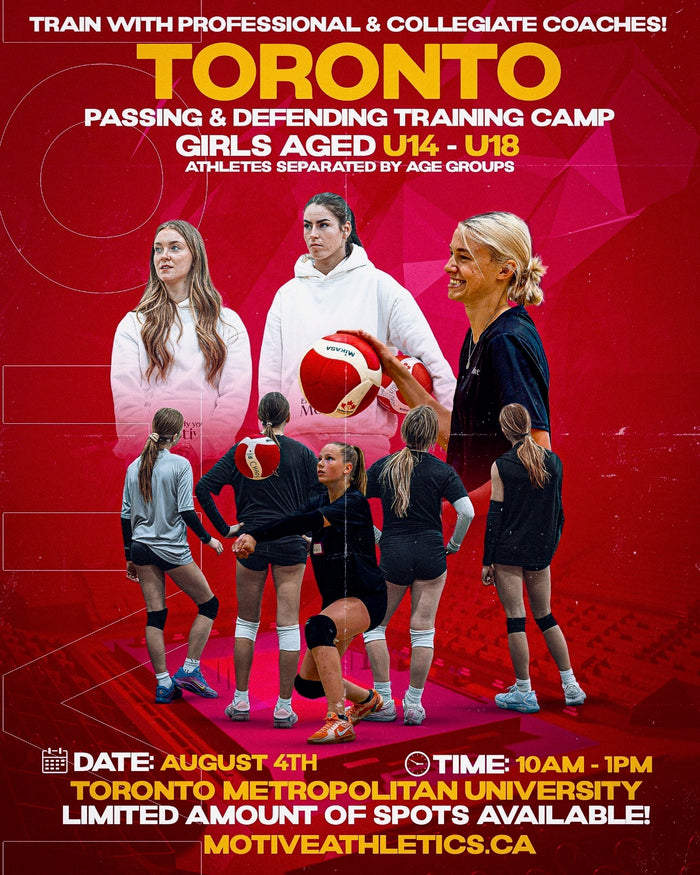 Toronto Girls Passing & Defending Volleyball Camp (U14-U18)