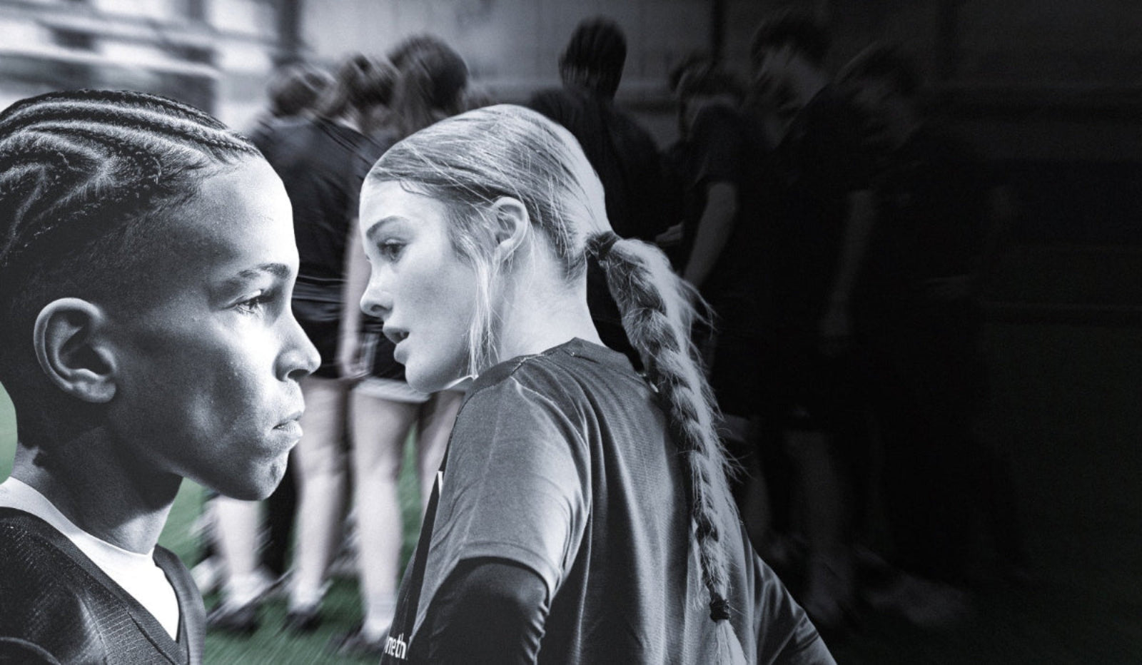 Youth athletes training at Motive Athletics sports camp